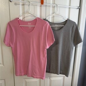 FCT Basics ribbed short sleeve lot of 2 tees size 3X